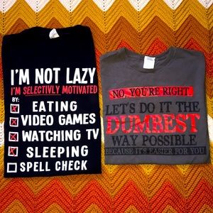 Funny shirts! 😂
